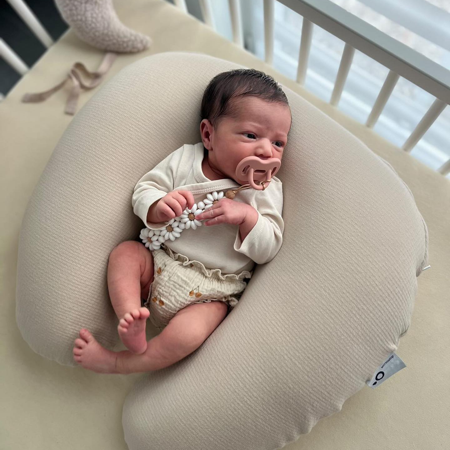 Baby Pacifier คลิปดอกไม้จุกนมหลอกคลิป Handmade ซิลิโคน Dummy จุกนมผู้ถือคลิปทารกแรกเกิด Esstional Teething ของเล่น
