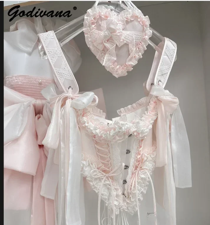 Faja de cintura con tirantes de espina de pescado para mujer, corsé de estilo palaciego, chaleco de cintura ajustada, cinturón para vestido de princesa que combina con todo