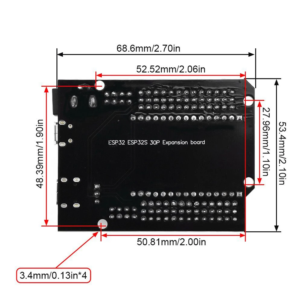 Placa de desarrollo ESP32 TYPE-C CH340C WiFi + Bluetooth ESP32-DevKitC-32 de doble núcleo de potencia ultrabaja ESP32 placa de expansión