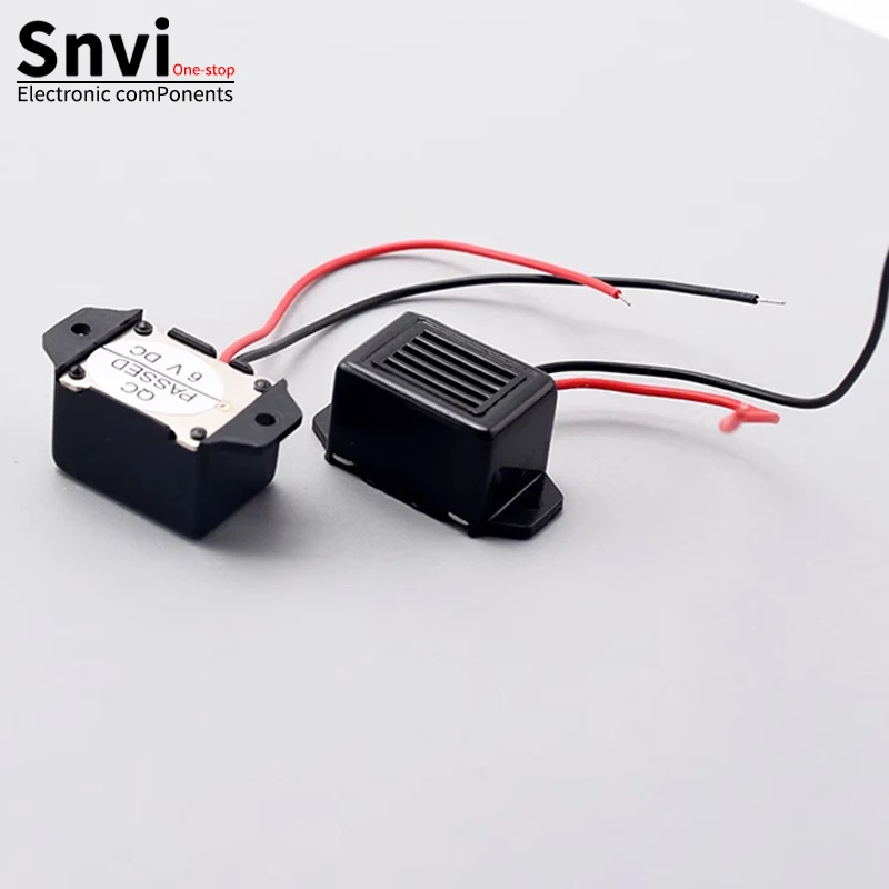 1pcs Alarm Buzzer 2315 DC 3V 6V 9V 12V 24V 90dB Mini Electronic Alarm Buzzer High Decibel Vibration Alarm Sound Line Length 10cm
