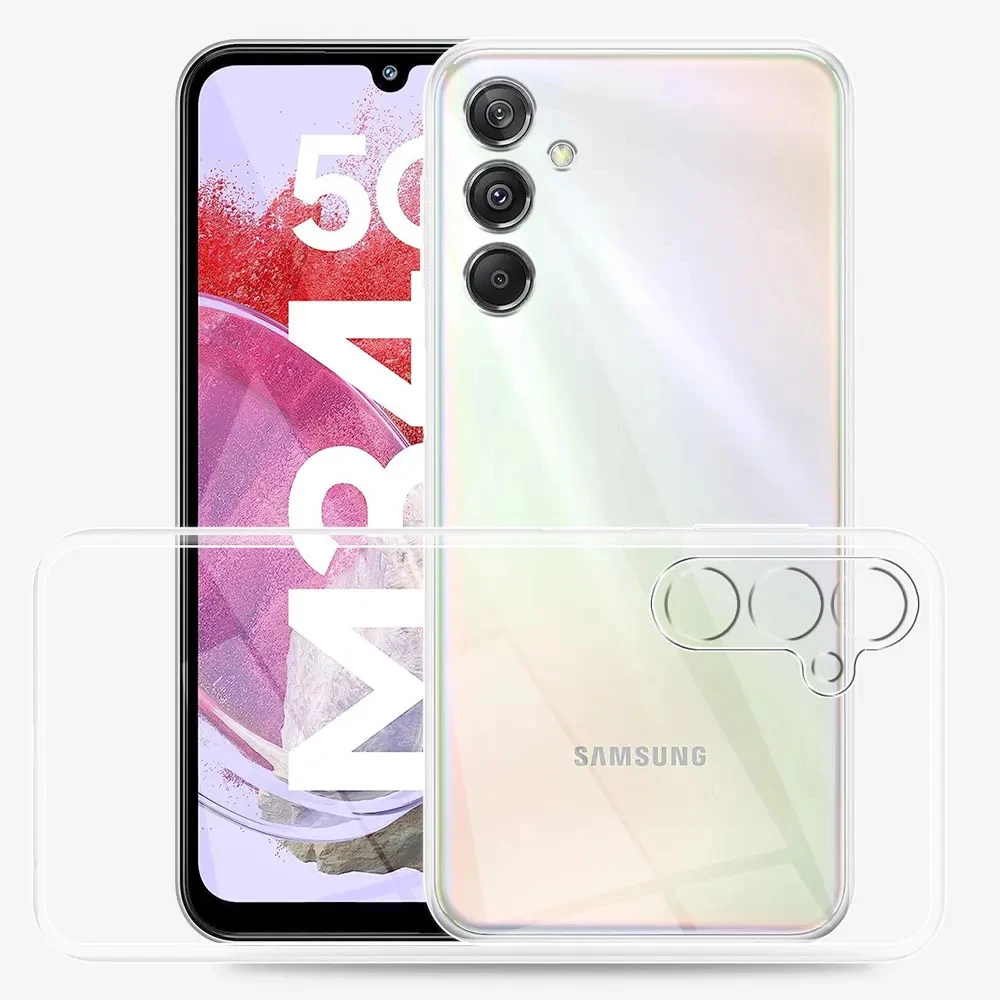 Funda ultrafina para Samsung Galaxy S24 S23 FE Plus Ultra A55 A35 A25 A15 A54 A34 A24 A14 A05S A50 A04S funda suave transparente de silicona
