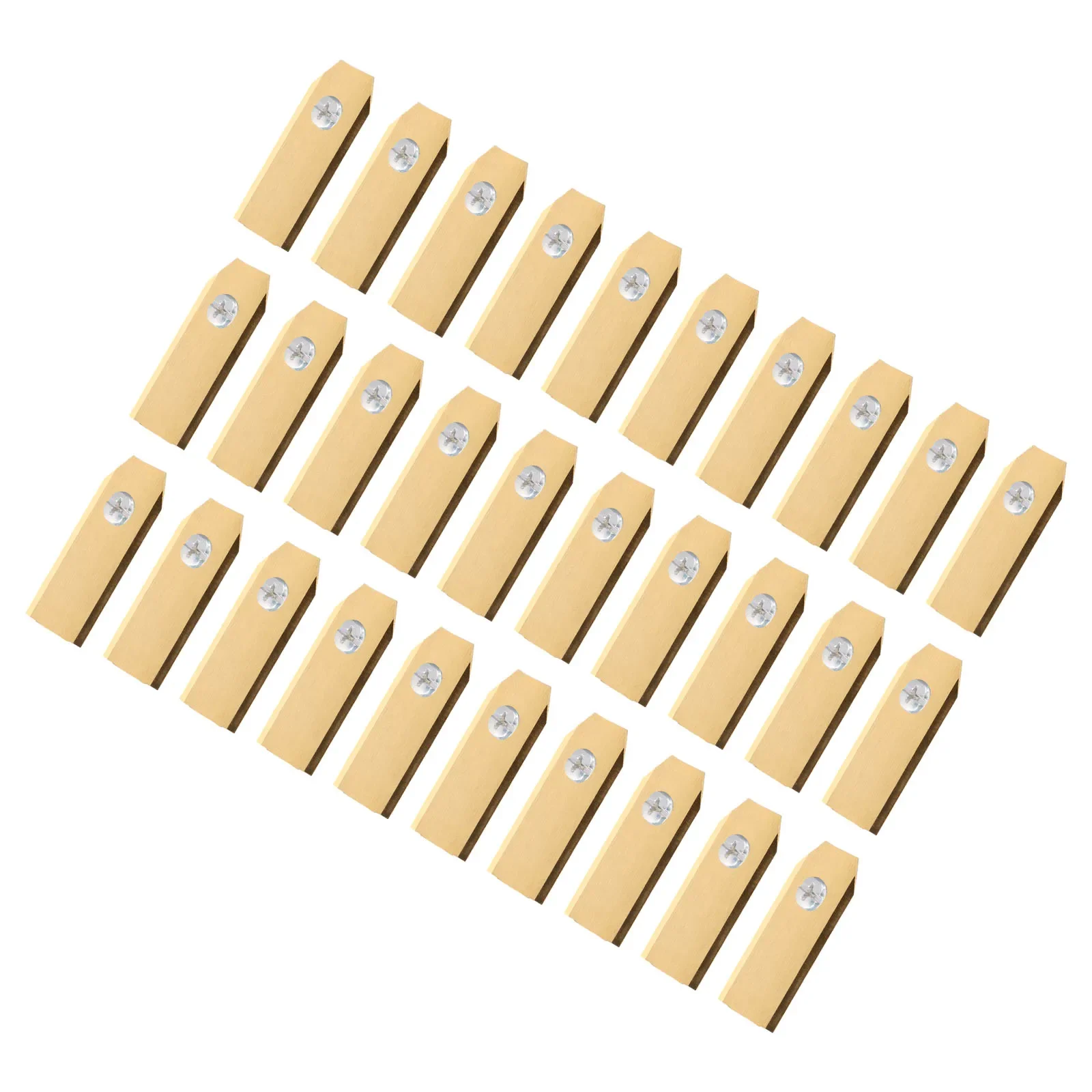 Obtenga resultados de corte perfectos y rendimiento de larga duración con estas cuchillas de acero inoxidable de 43mm para cortadoras de césped robóticas