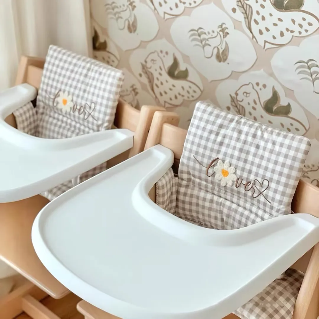Coussin de chaise haute, 1 pièce, Support de chaise haute, accessoires d'alimentation pour enfants et bébés, coussin de remplacement pour repas de bébé pour Stokk