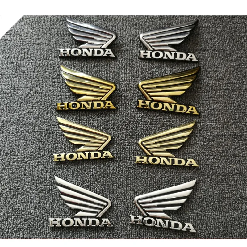 Motorcycle Honda Stickers Wing Decal Emblem Tank Logo for Dio CBR VFR Cg125 Cb Cbf