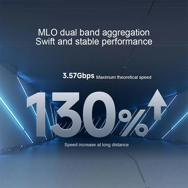 Xiaomi Router BE3600 WiFi 7 Dual-Band Qualcomm quad-core Gaming Acceleratie 3570 Mbps Dual WAN LAN Mesh Netwerk Repeater VPN
