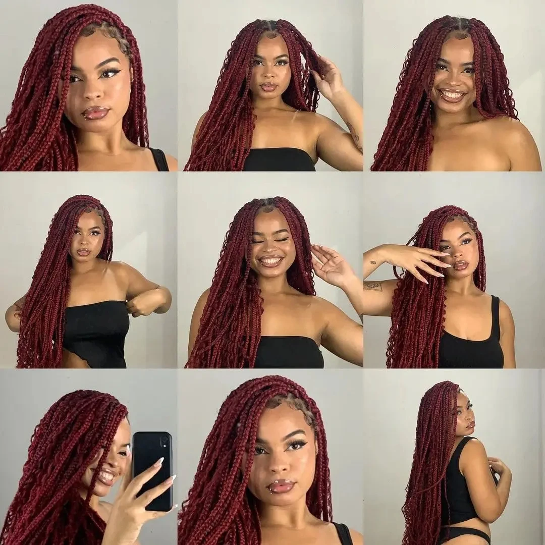 Nabi Boho Braids ผมมนุษย์จํานวนมาก 27 #   การรวมกลุ่มผมคลื่นลึก 4/27 #   ไม่มีผ้าหยิก Boho Braids ผมมนุษย์ 350 # สําหรับการถักเปีย Boho
