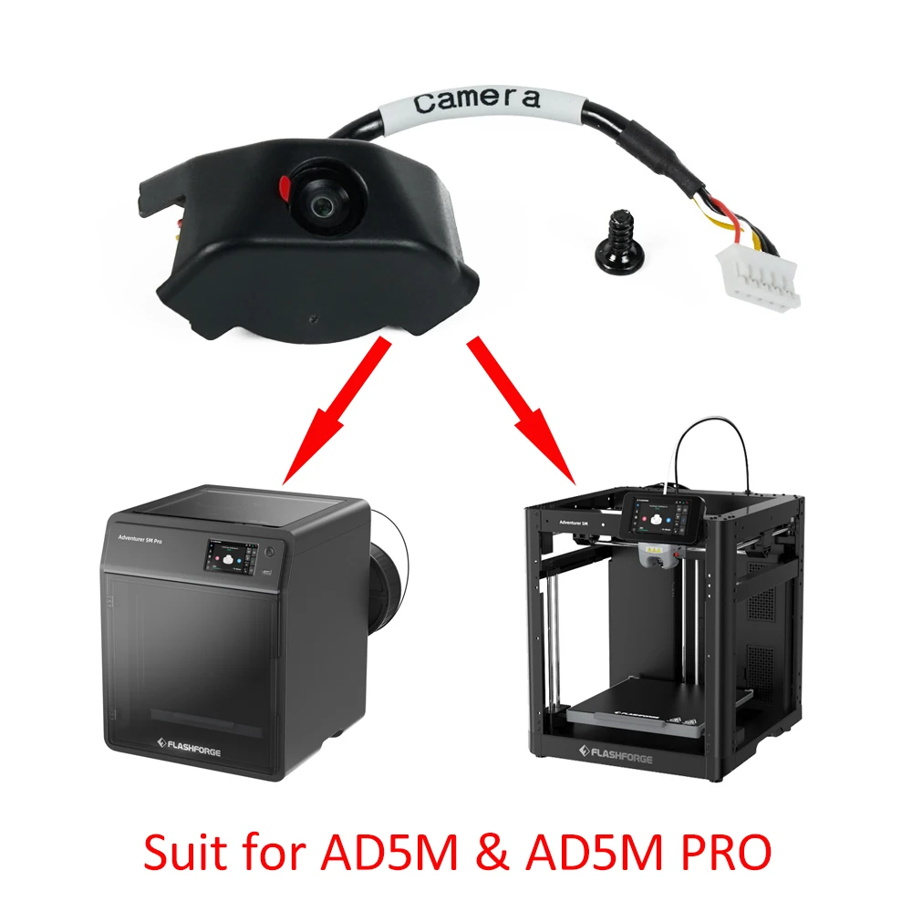 ชุดกล้องชิ้นส่วนเครื่องพิมพ์ Flashforge 3D สําหรับ Adventurer 5M Series