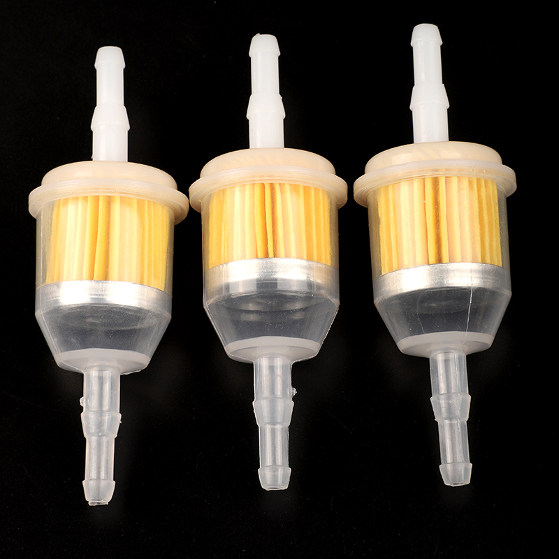 3 pçs universal gasolina gás filtro de combustível carro filtros de combustível interno da motocicleta scooter ferramenta filtro de óleo da gasolina moto atv filtro de combustível
