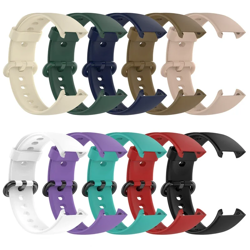 Pulseira para redmi watch 2 lite pulseira inteligente acessório macio tpu silicone substituição pulseira para redmi watch2 correa