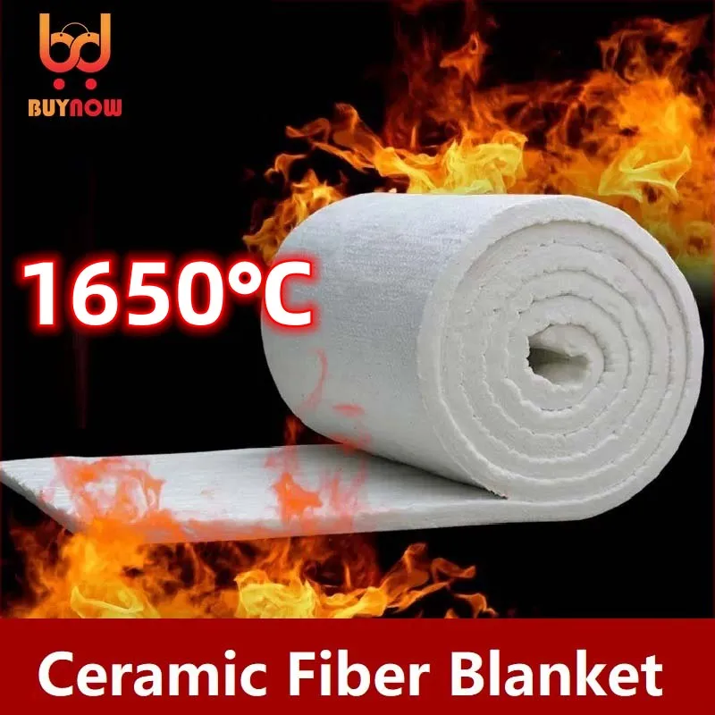1650 ℃   Resistente alle alte temperature Cuscinetto in zirconio Coperta in fibra ceramica Cotone isolante resistente al fuoco utilizzato nell'industria