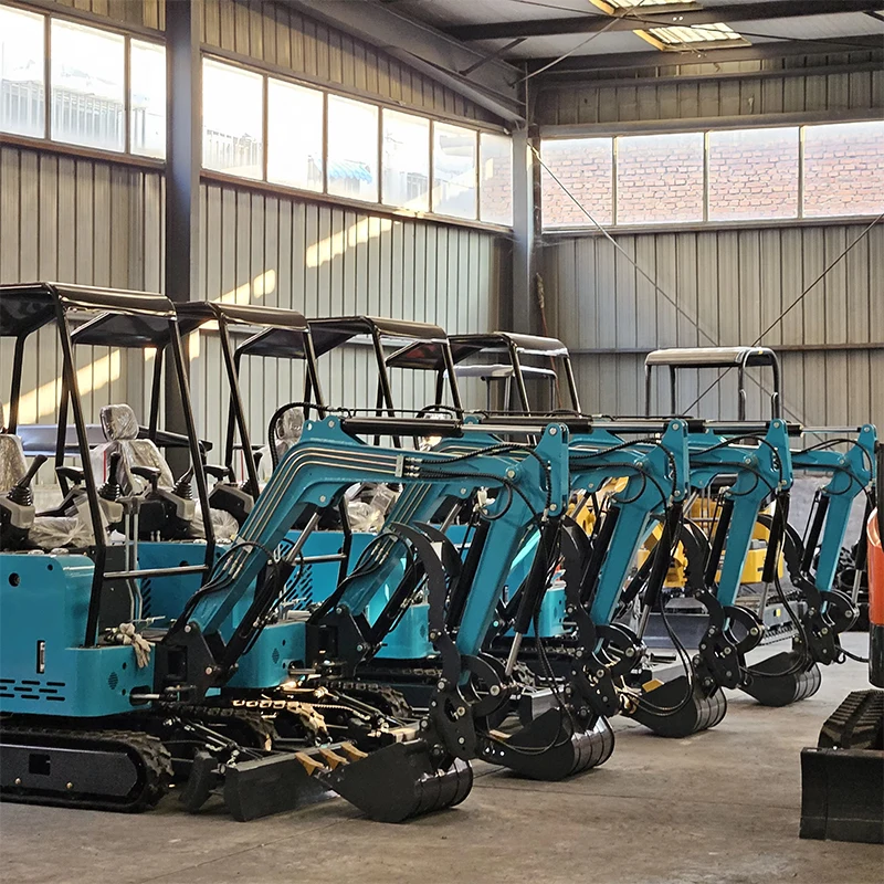 Fast delivery 1.2 Ton Mini Excavator For Sale EURO Certification Hydraulic Crawler Factory Small Digger customizable excavators