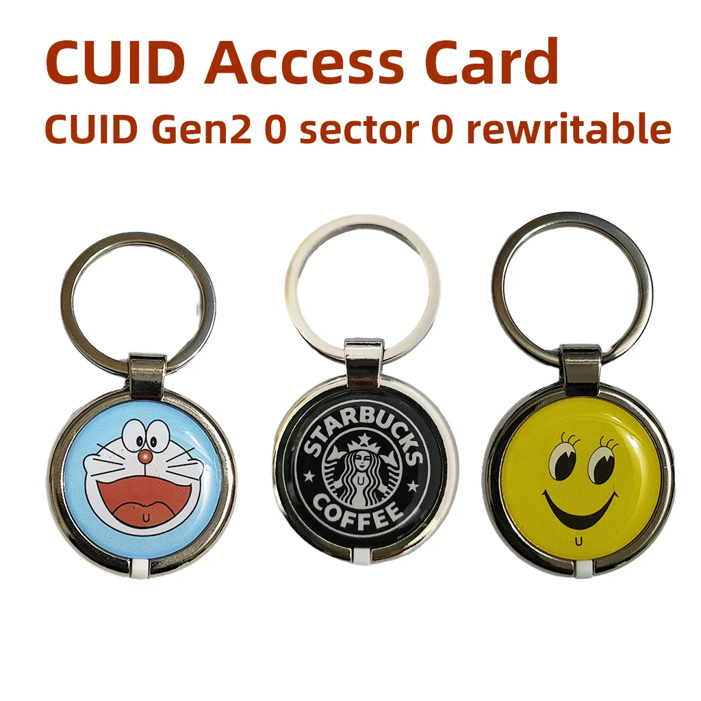 Tarjeta clave cambiable Gen2 CUID, tarjeta epoxi de 13,56 MHz, aplicación Android MCT, bloque regrabable UID, tarjeta grabable 0, tarjeta de acceso cuid