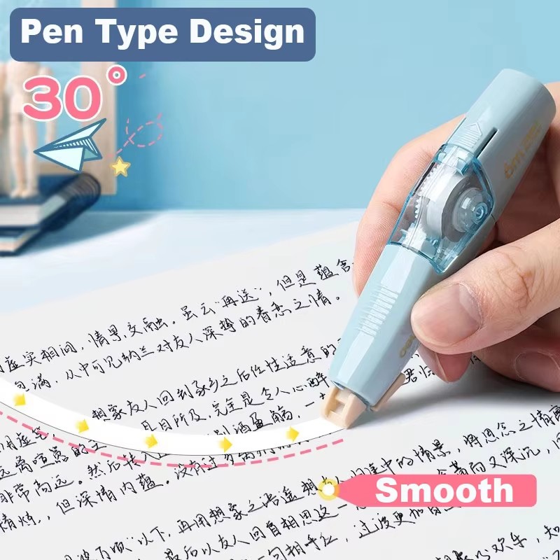 Correction Tape 6m*5mm Large-capacity Correct Pen Diary Scrapbooking Student School Office Supplies Roller Correction Tape