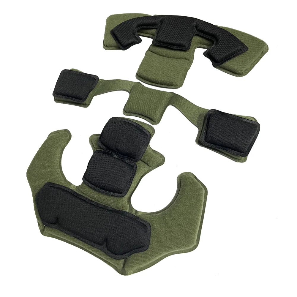 Almohadillas protectoras para casco de Paintball Airsoft táctico, almohadilla de espuma viscoelástica Gen1 para casco Wendy Fast MICH ACH