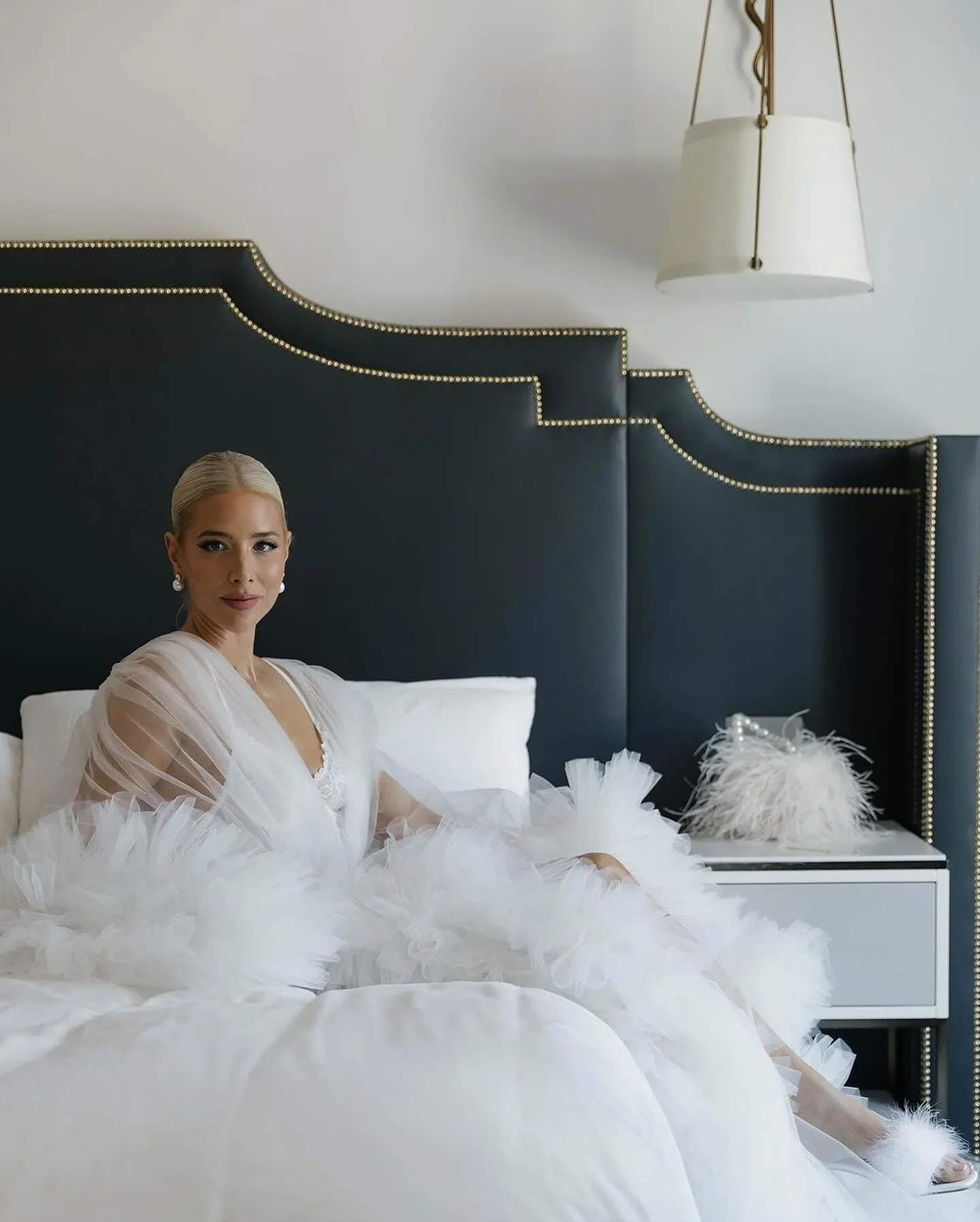 Ruffles Boho เจ้าสาว Robe Nightgown ชุดเจ้าสาวถ่ายภาพคลอดบุตร Dressing Gown สําหรับถ่ายภาพงานแต่งงานแจ็คเก็ตที่กําหนดเอง