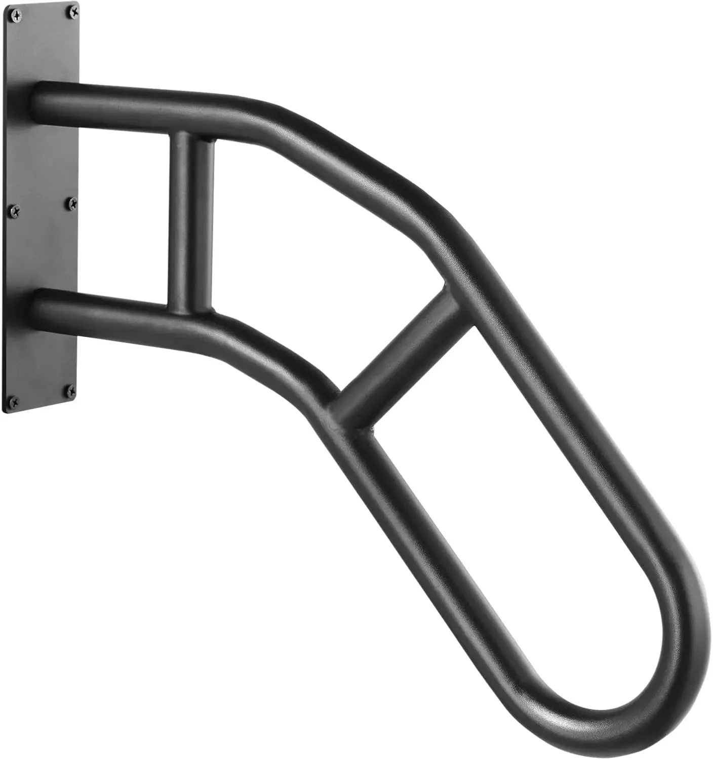 Handrails for Outdoor Steps, 29" Length Wall Mount Safety Railings for 1-3 Steps, U-Shaped Handrail