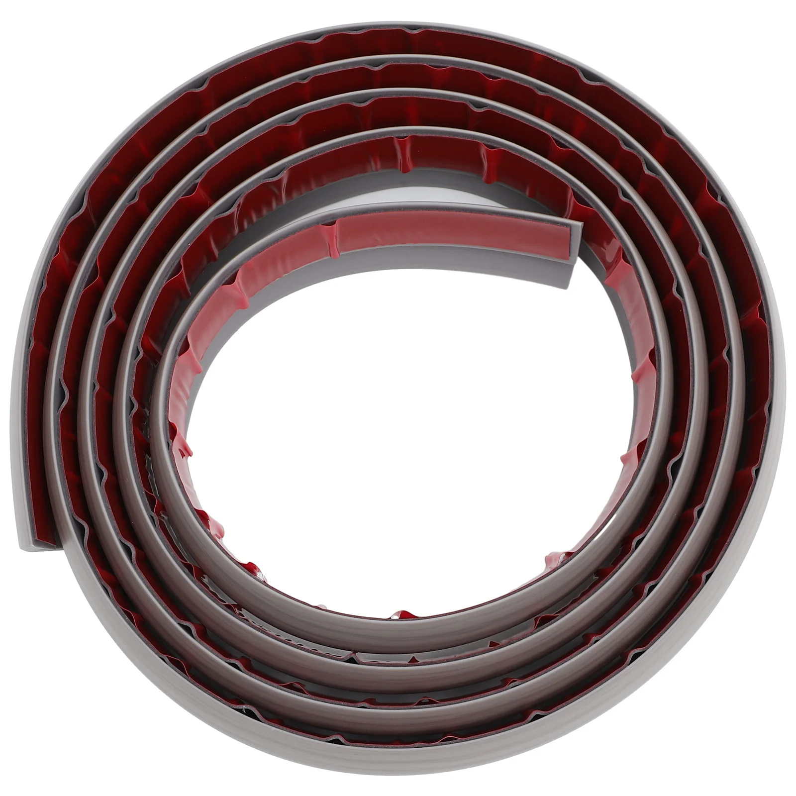 Floor Threshold Strip Self Adhesive 2m Carpet to Tile Transition Strip Durable PVC Flooring Trim Thresholds for Doorways