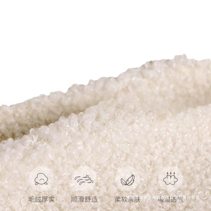 Children's sofa bear cute single cartoon seat mini lamb wool