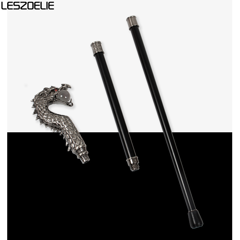 10สีมังกร-หัวแฟชั่นเดิน Cane ชายหญิงเดิน Stick หรูหราตกแต่ง Cane Vintage เดิน Stick