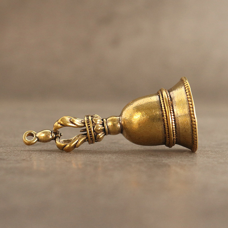 Campanelli eolici con campana in rame retrò artigianato in ottone pressofusione campanelli eolici cadenti idee campana in bronzo tibetano ciondolo campana in rame