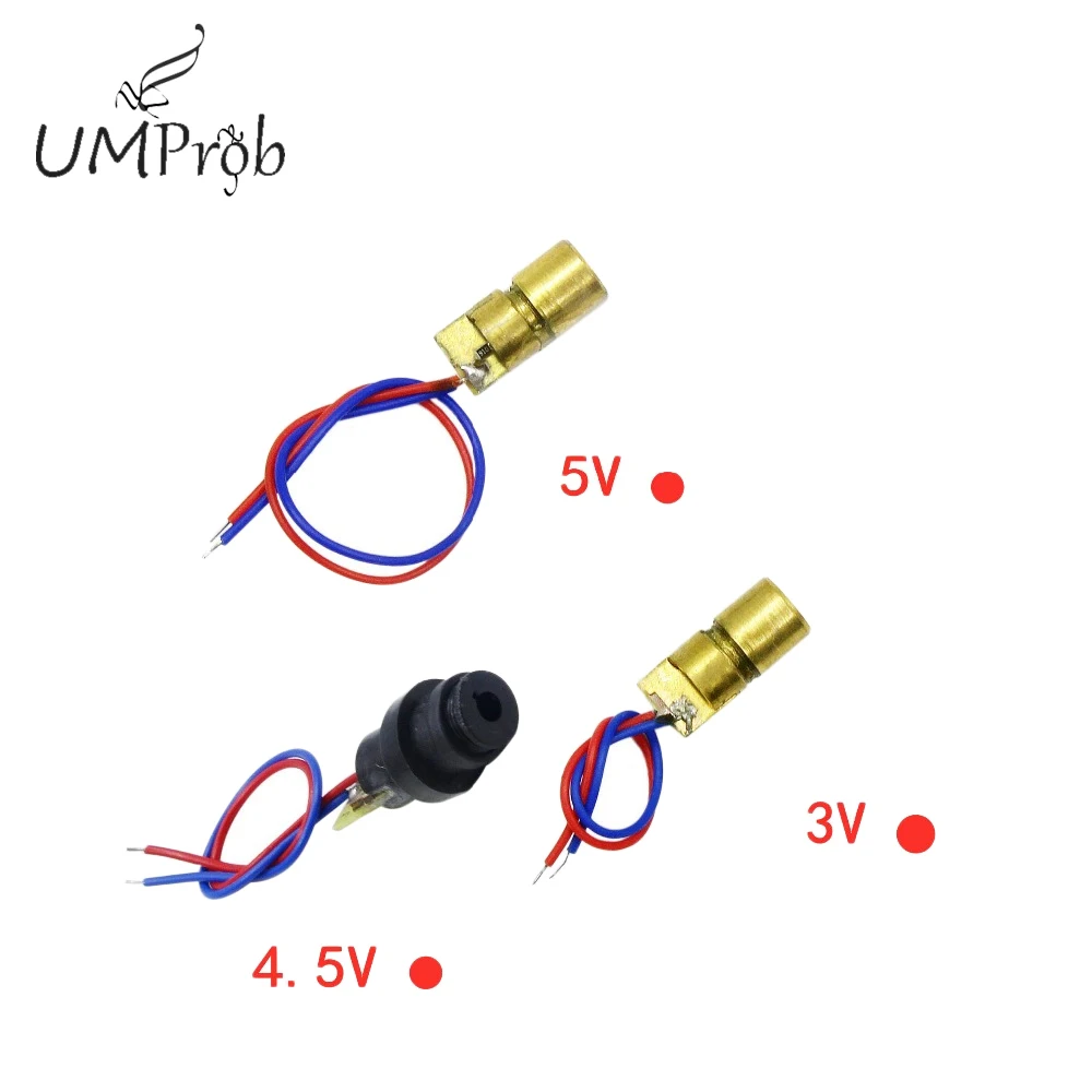 650nm 5mW Red Point / Line / Cross Laser Module Head Glass Lens Focusable Focus Adjustable Laser Diode Head Industrial Class