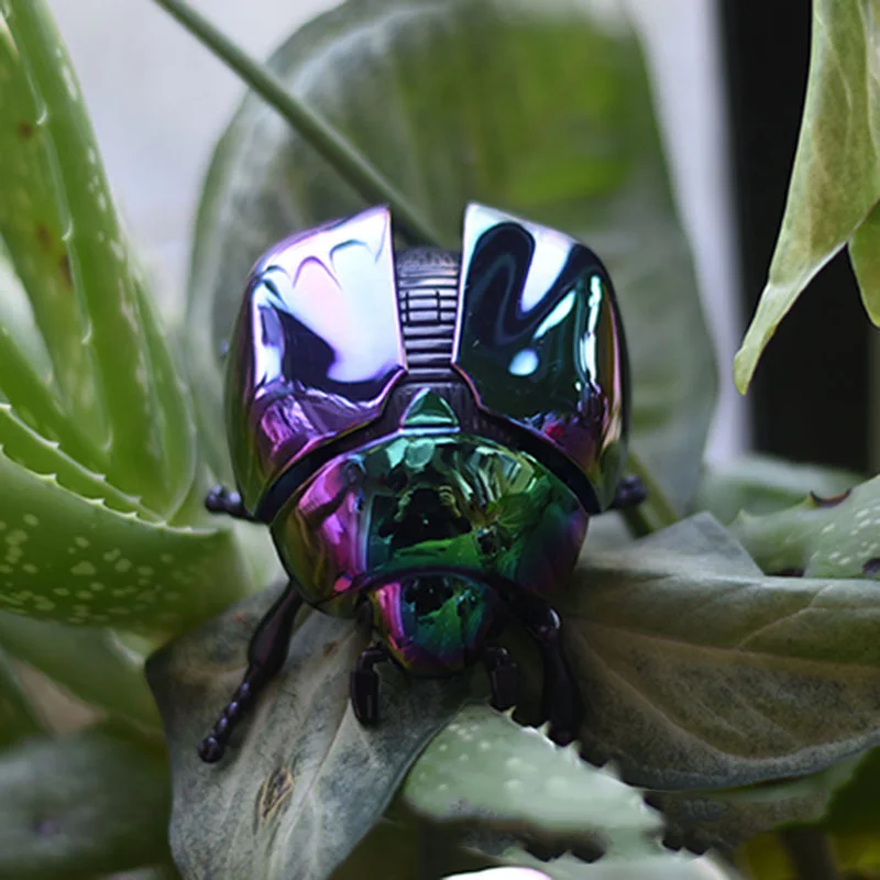Wind Up Beetle Bionic ของเล่น Creative Prankster Animated แมลงของเล่น Scarab Beetle เด็กพลาสติกสัตว์ Wind Up ของเล่น