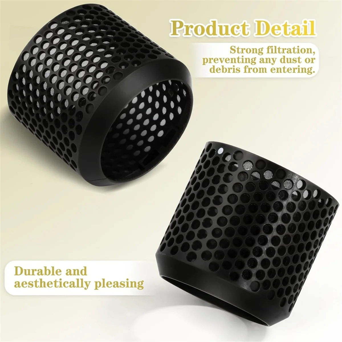 Magnetic Outer Filter Cage Cover for Dyson Airwrap HS01/HS05 Durable Replacement Attachment Hair Styler Filter