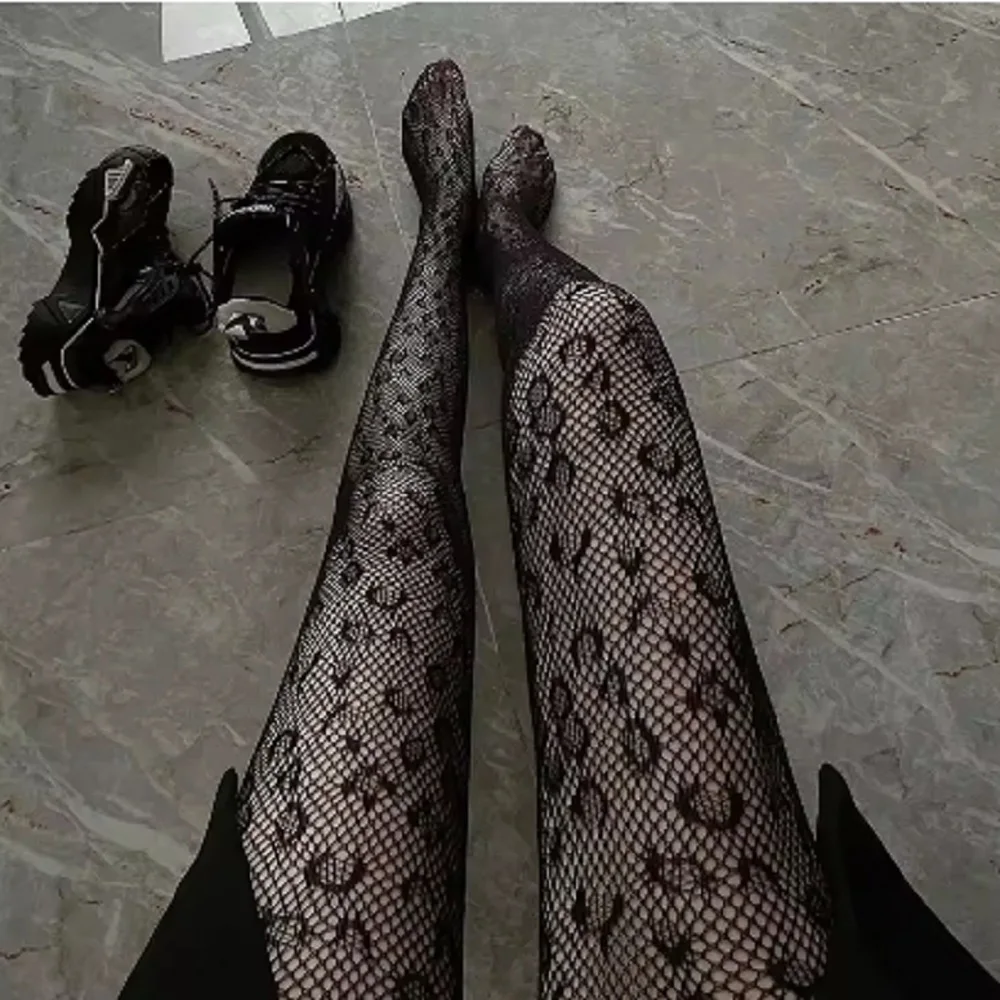 ถุงน่องตาข่ายทุกวันลูกไม้ลายถุงน่องถุงน่องเอวสูงถุงน่อง Fishnets สําหรับผู้หญิงฮาโลวีนปีใหม่