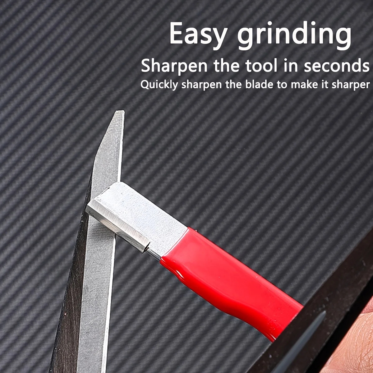 Professional Tungsten Diamond Ceramic Knife & Scissors Sharpener for All Blades - Kitchen & Garden Shears Sharpening Tool