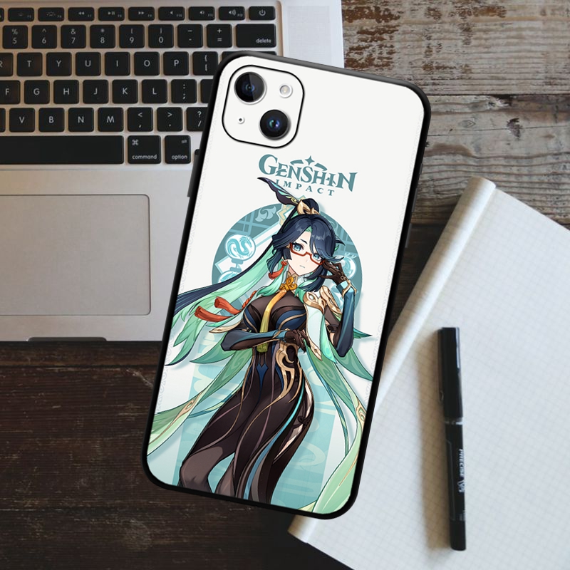เคสโทรศัพท์ Xianyun genshin impact anemo 5ดาวสำหรับ iPhone 15 14 13 11 PRO MAX MINI xsmax SE3 2 7 8 PLUS