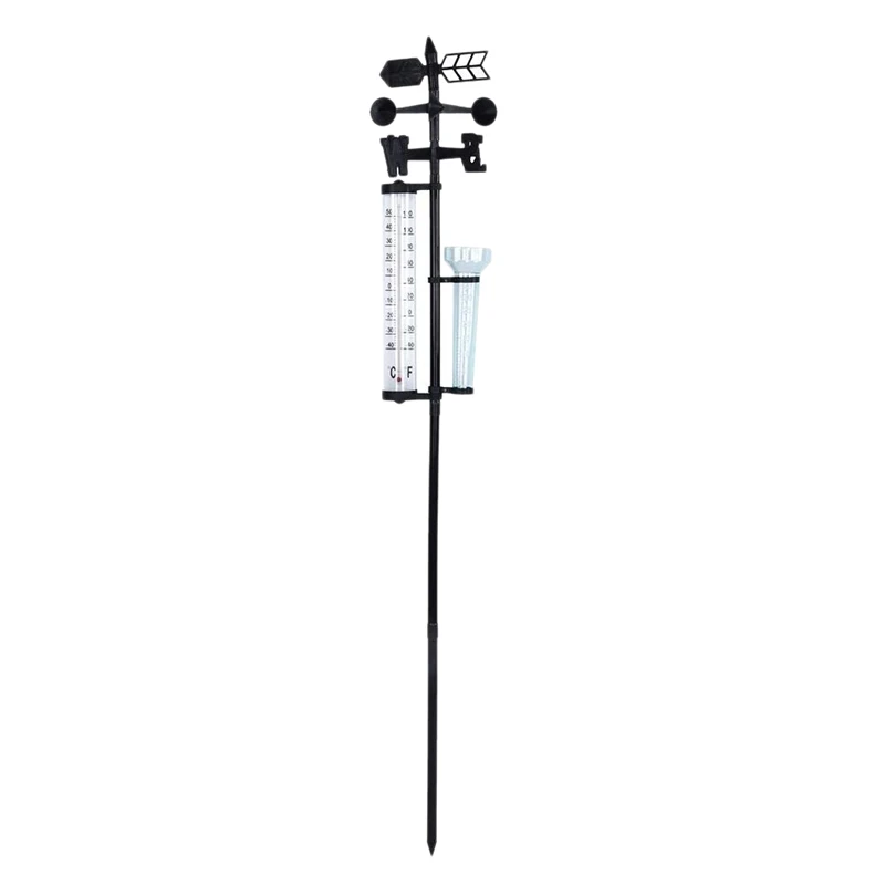 Garten wetters tation, Wetters tation Regen messer, Windmesser Regen messer und Thermometer für Garten, Bauernhof, Feld
