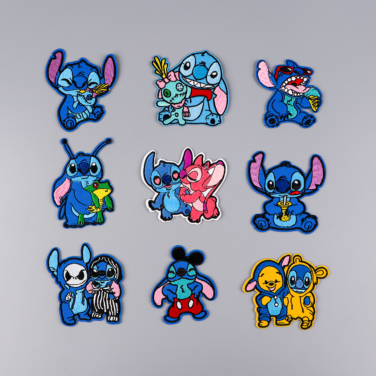 Parche bordado de dibujos animados de animales encantadores para ropa, parches de planchado DIY para ropa, pegatinas de parche de dibujos animados