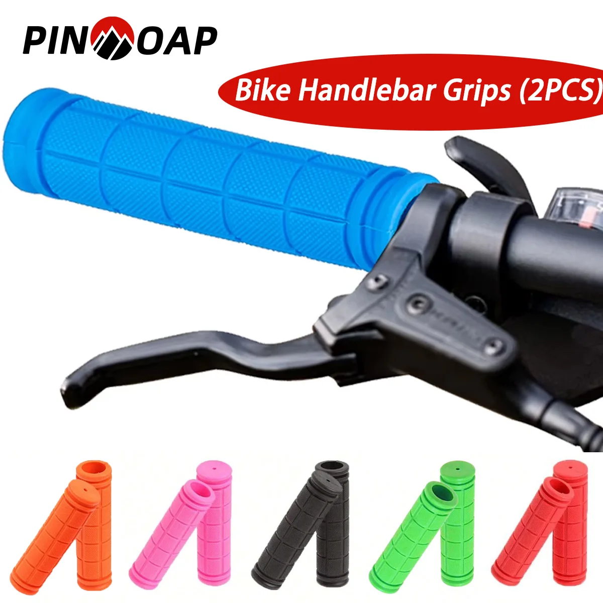 Fahrrad Lenker Grip Anti Slip Weiche Gummi Grip Schutzhülle Geeignet Für Kinder Mountainbike Grip Zubehör 2 stücke