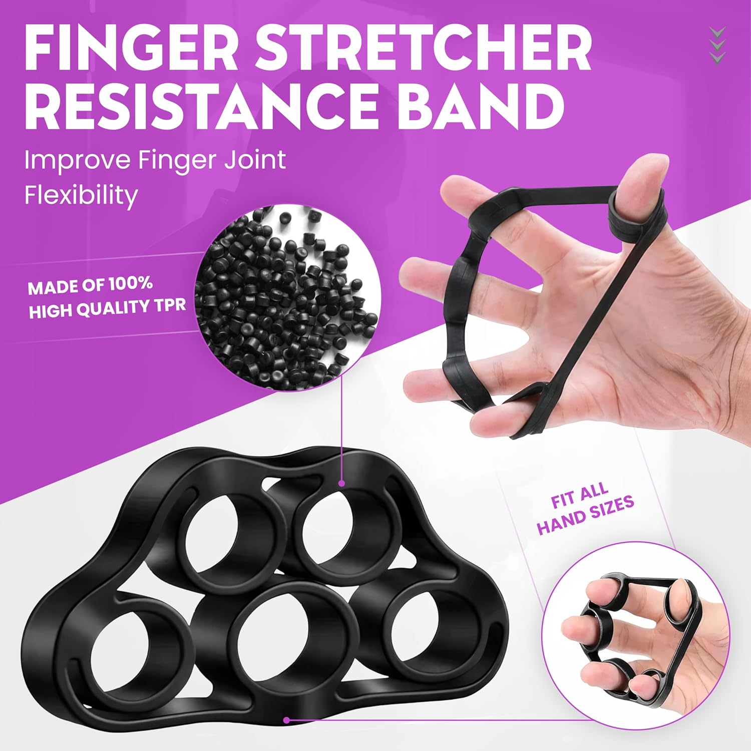 5-60 kg verstelbare gripsterktetrainer - voor spierweefsel en herstel van blessuresFinger ExerciserHandgreepassistent.