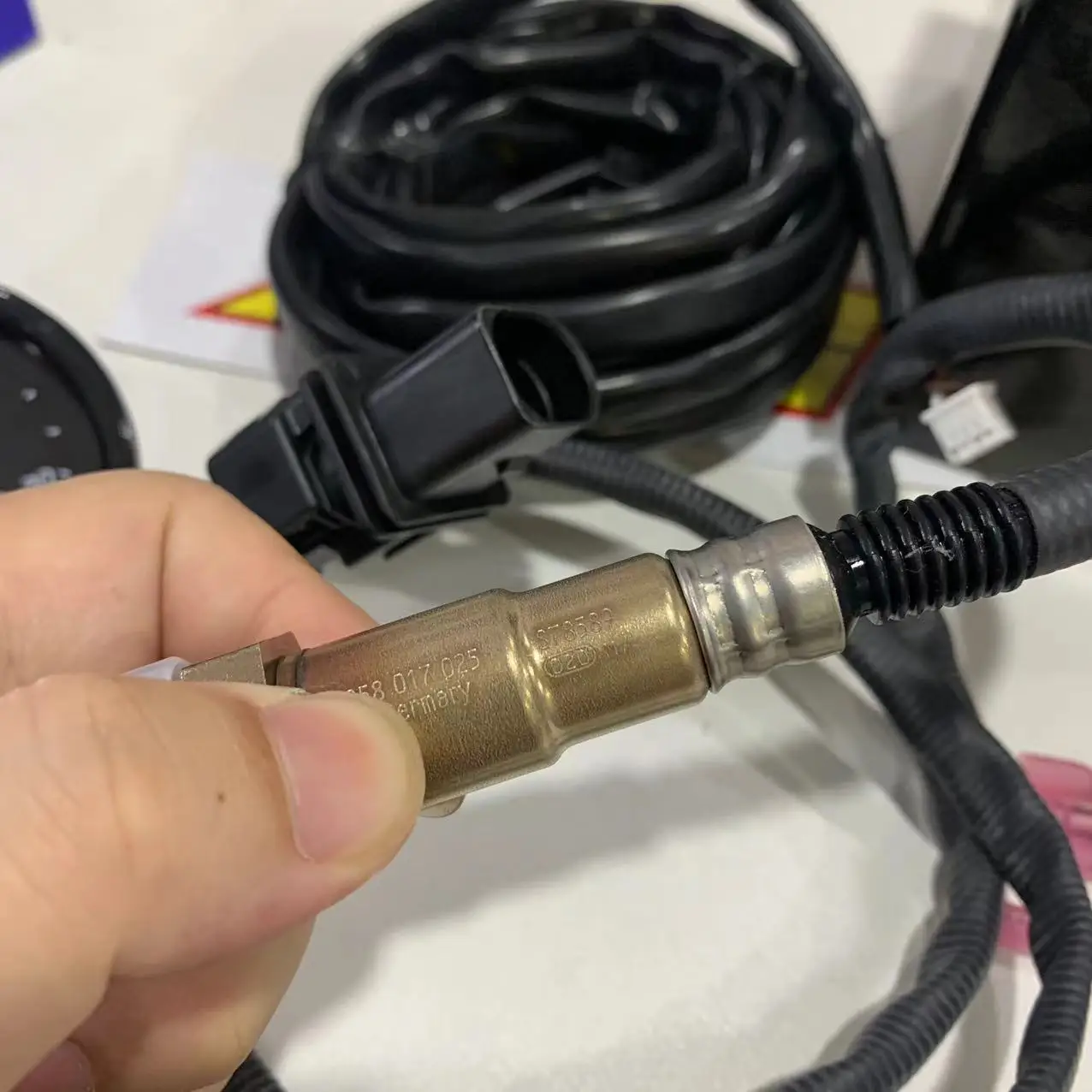 AE-M Novo medidor de sensor de banda larga 30-0300 X-series AFR O2 UEGO Kit de medidor de relação de combustível de ar para decalque AEM
