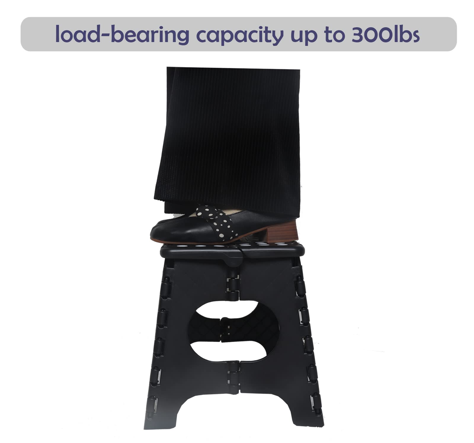 Taburete plegable, taburete resistente para adultos, taburete compacto, taburete ligero para cocina, baño