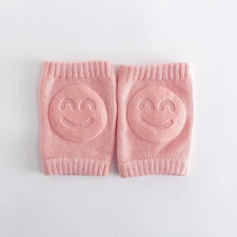 赤ちゃんの笑顔の肘パッド、幼児用の単色膝パッド、クロール、子供用コンフォートソックス、ヘアサークル、夏、2024