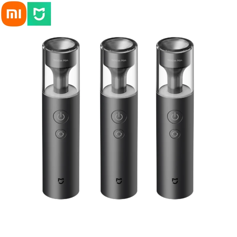 2024 Xiaomi Mijia wielofunkcyjna latarka przenośna 125g 3100mAh IP65 wodoodporna 1000lm oświetlenie awaryjne MJSDT002QW