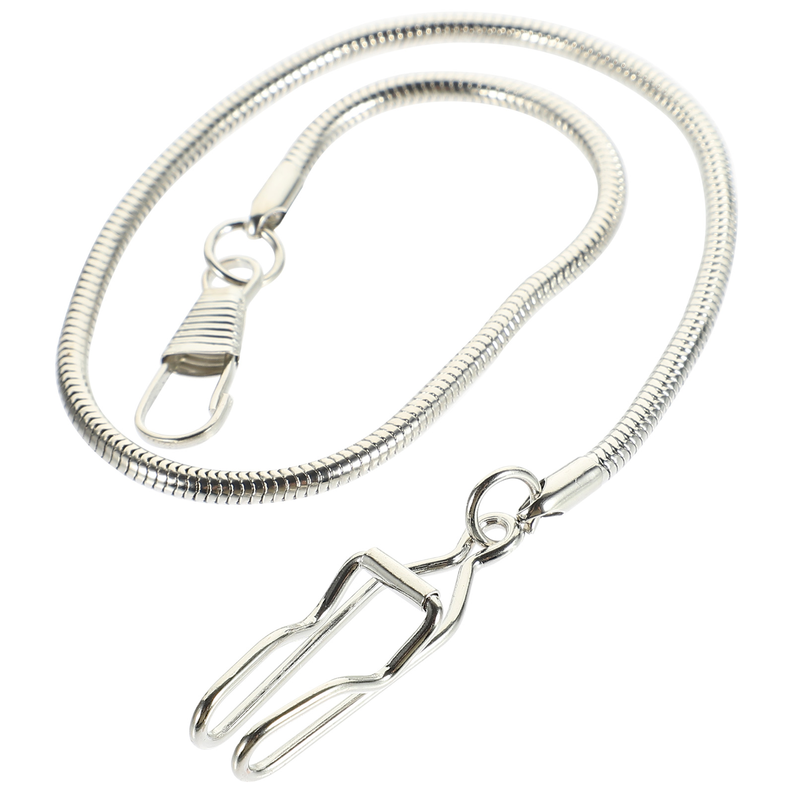 Pocket Watch Chain Necklace Making Chains Hanging Vest Decor Alloy for Men during