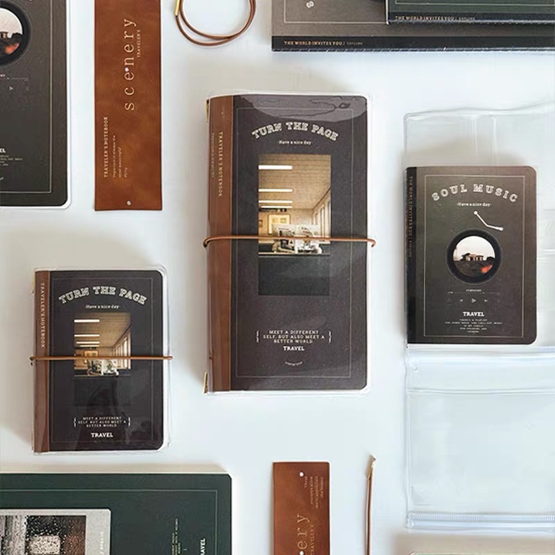 TN Passport book Travel Notebook High Quality Diary journal notebook  American retro Business Office School Meeting Notepad