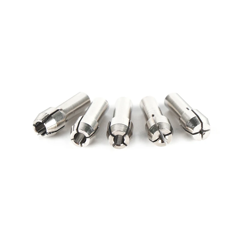 10 pçs dremel mini mandris de broca broca 1.0mm-3.2mm adaptador de mandril 4.3 haste micro pinça mandril para acessórios dremel