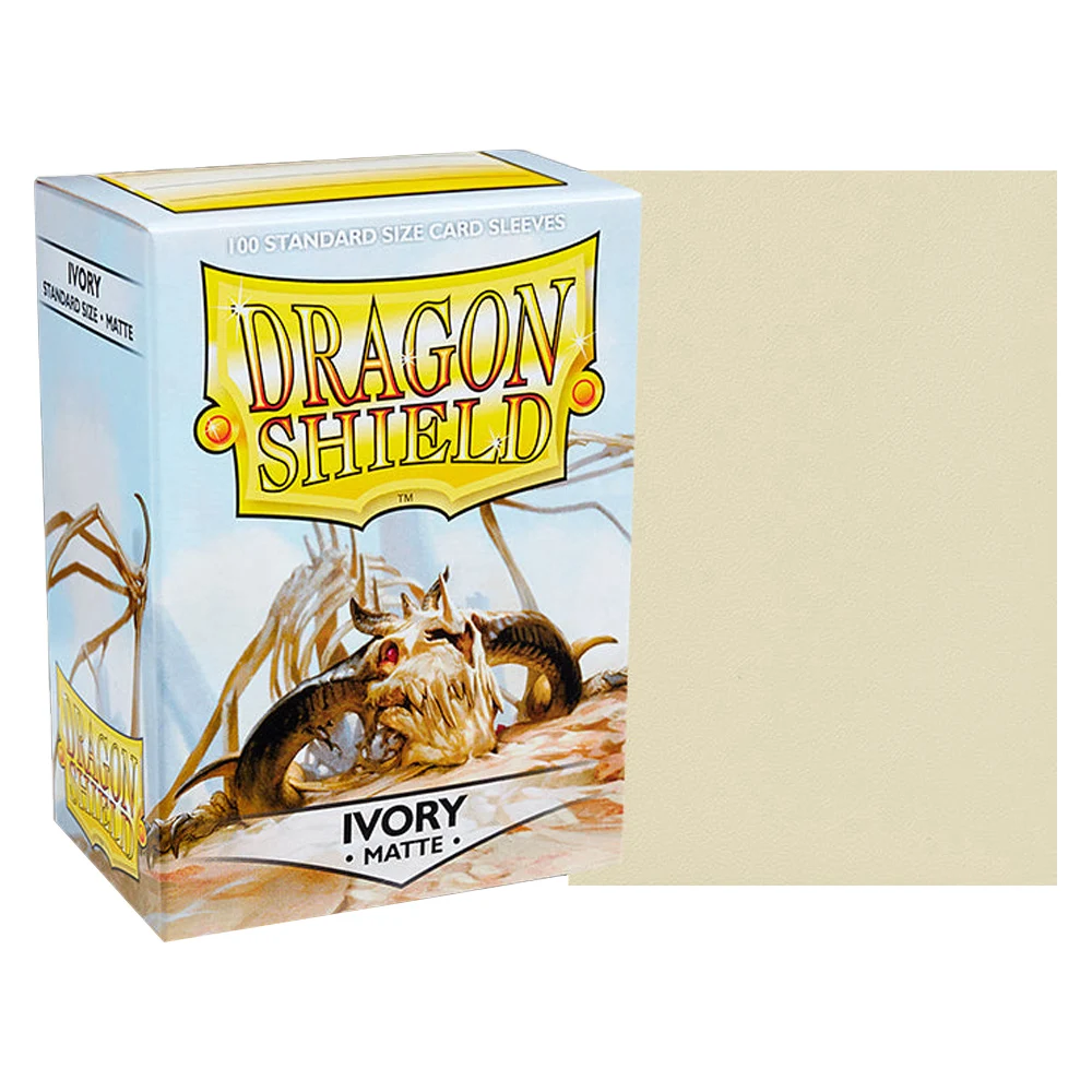100 ชิ้น/กล่องที่มีสีสัน Matte Dragon Shield การ์ดแขนการ์ด Matte การ์ดสําหรับ Magic MGT/Star การ์ดเกมกระดาน