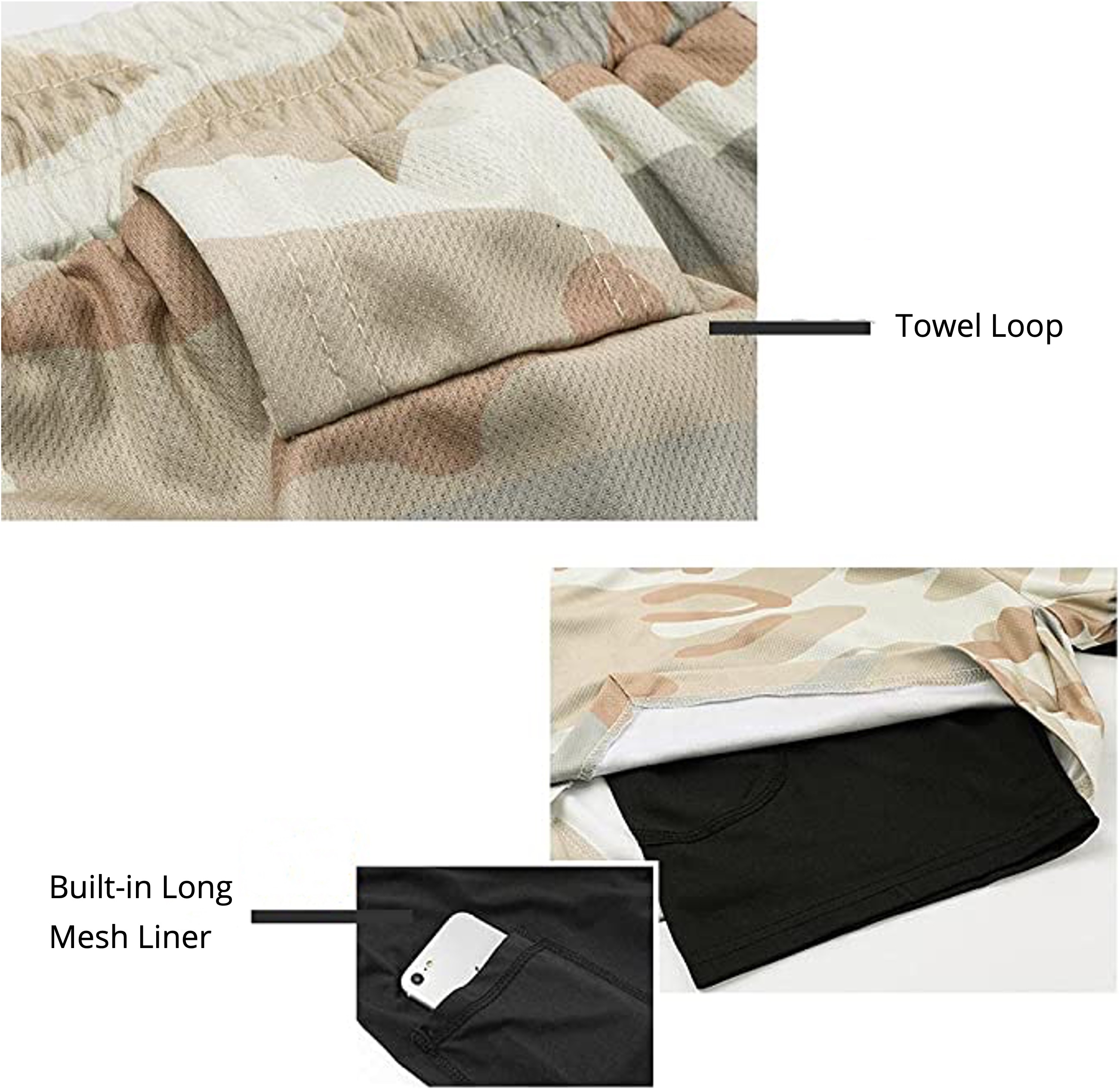 Pantalones cortos de correr para hombre, ropa deportiva 2 en 1 de doble cubierta, secado rápido, para gimnasio, entrenamiento, 2023