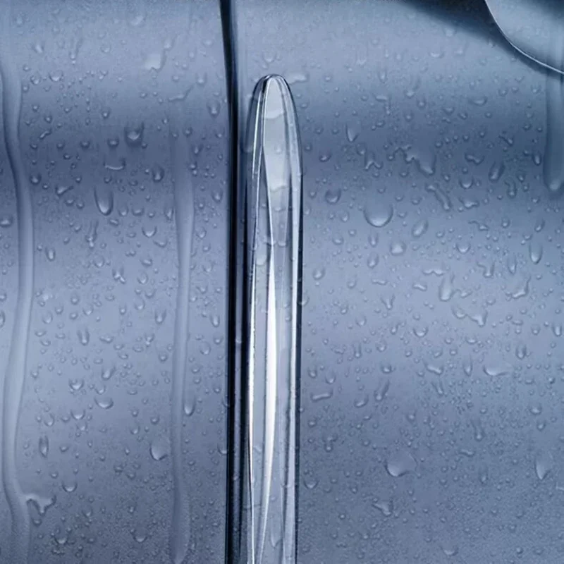 2/4Pcs Auto Car Door Edge Protection Guards Buffer Trim Molding Protection Strip Scratch Protector Car Door Crash Bar