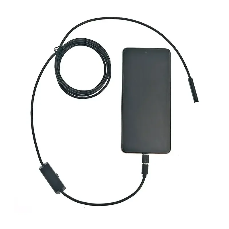 5,5 7 MM Android Endoskop 3 In 1 USB/Micro USB/Typ-C Endoskop Inspektion Kamera Wasserdicht für Smartphone