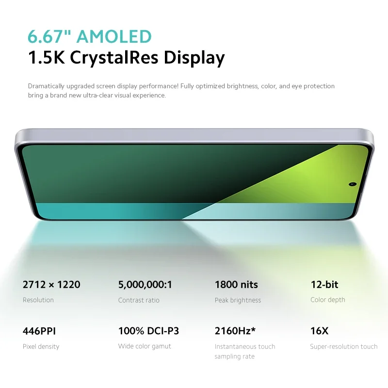 Nieuwe Xiaomi Redmi Note 13 Pro 5G Smartphone 128 GB/256 GB ROM 200 MP OIS Camera Leeuwebek 7s Gen 2 67 W Turbo Opladen 6.67 "AMOLED