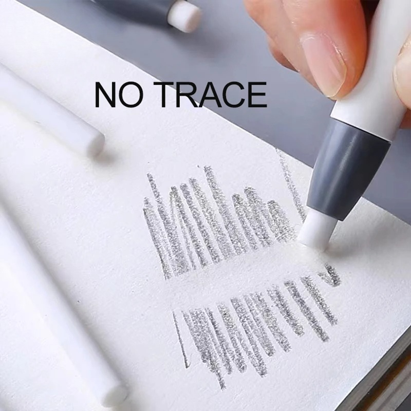 Pressa Matita retrattile Gomma per correzione Forniture Penna Stile Matita Gomma Materiale scolastico per scrittura Cancelleria