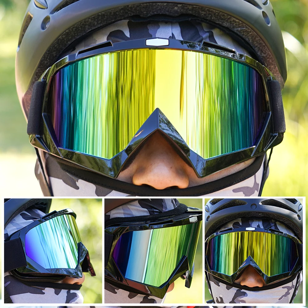 オフロードバイクゴーグル、オフロード車の乗馬