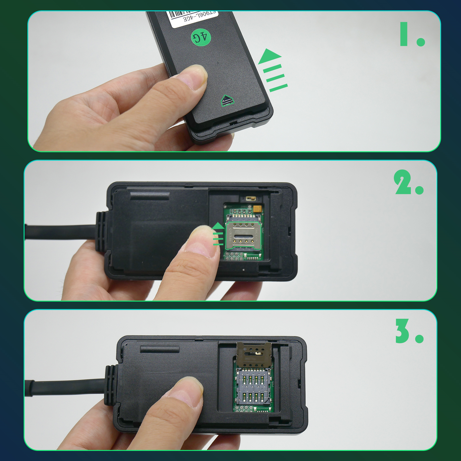 SinoTrack 4G + 2G GPS 트래커 ST-906L 4PIN 자동차 오토바이 차량 추적 장치 (오일 전원 무료 APP 차단 포함)