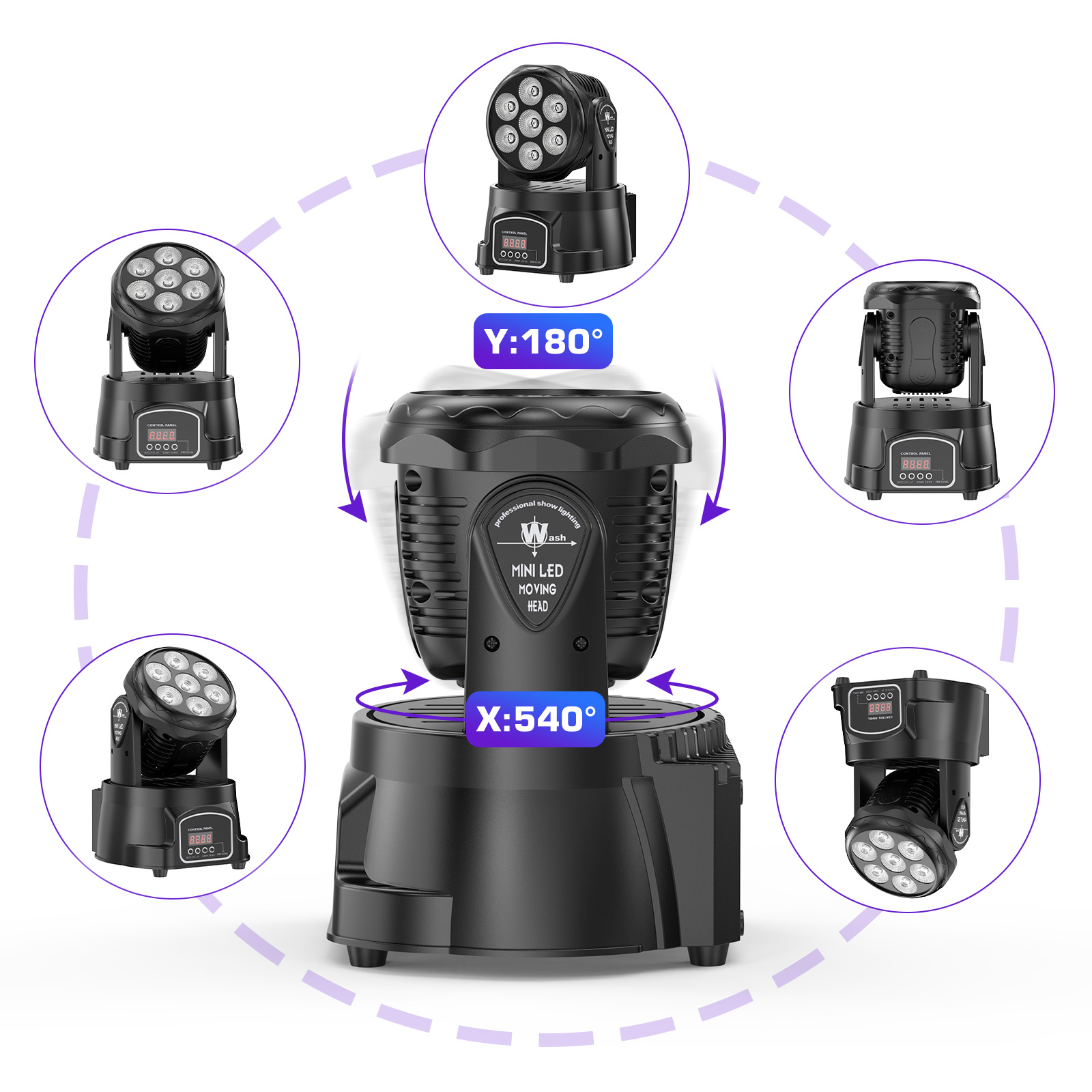 Fieryzeal 105W Moving Head Strahl Spot licht Led-leuchten für Disco Led Bühne Licht Led Moving Head Licht party Disco Lichter
